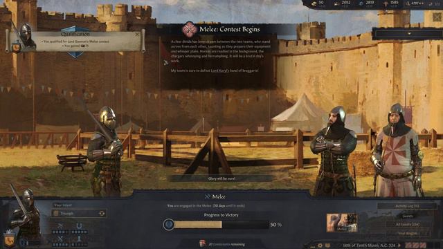 AGOT (A CK3 Game of Thrones Overhaul Mod) | House Bracken | Ep 4: Tourney Champ смотреть онлайн