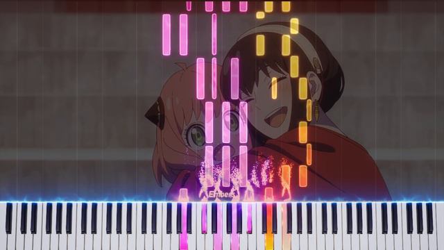 SPY X FAMILY ED2『SHIKISAI』yama || Piano Cover смотреть онлайн