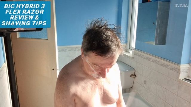 Bic Hybrid 3 Flex Razor Review & Shaving Tips Mens grooming help how to смотреть онлайн