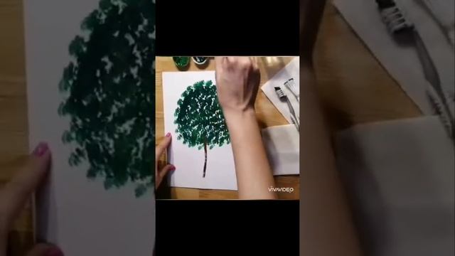 Мастер-класс "Рисуем дерево" смотреть онлайн