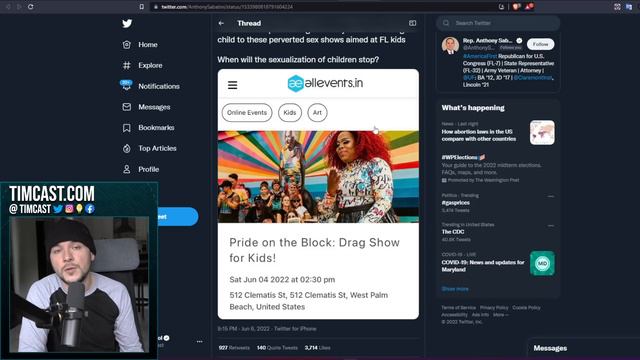 Texas And FL GOP Move To Make Child Drag Shows ILLEGAL, Leftists DEFENDING Grooming Will BACKFIRE смотреть онлайн