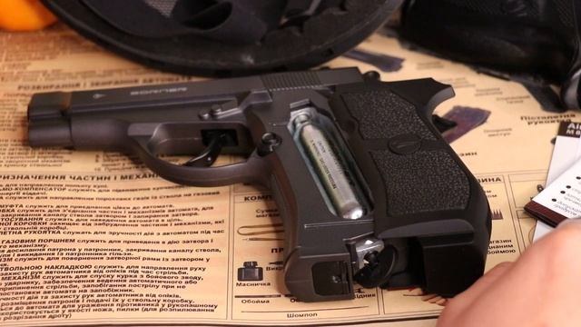 Как ПРАВИЛЬНО установить баллон в пневматический пистолет? смотреть онлайн