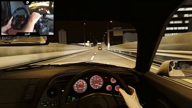 1200HP Toyota Supra MK4 Flying Through Tokyo's Highway - Assetto Corsa смотреть онлайн