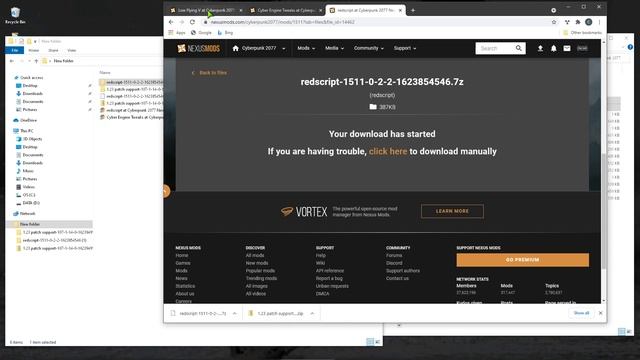Installing CET, Redscript, Mod