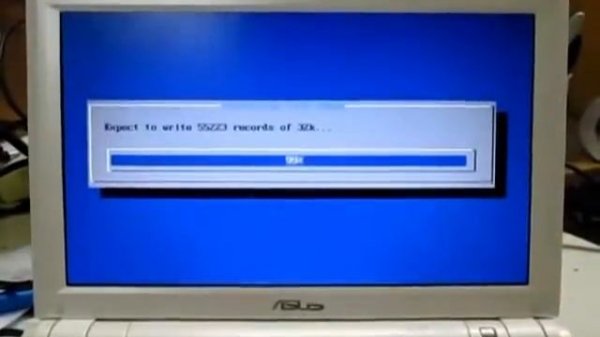 How to Recovery EeePC Linux on Asus EEE PC 900 from Image File