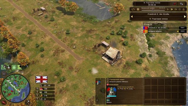 Age of Empires III Definitive Edition Swedes vs British Вафельные комментарии #20 смотреть онлайн