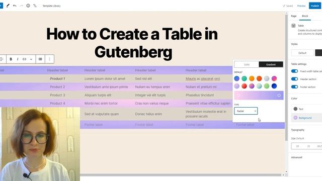 How to Create a Table in WordPress Gutenberg смотреть онлайн