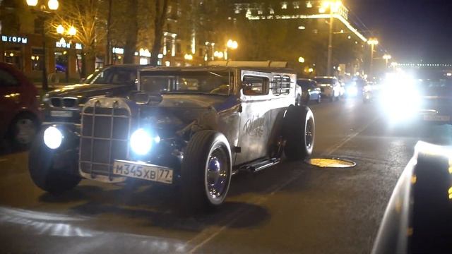 Retro car season 2016 opening @ Moscow смотреть онлайн