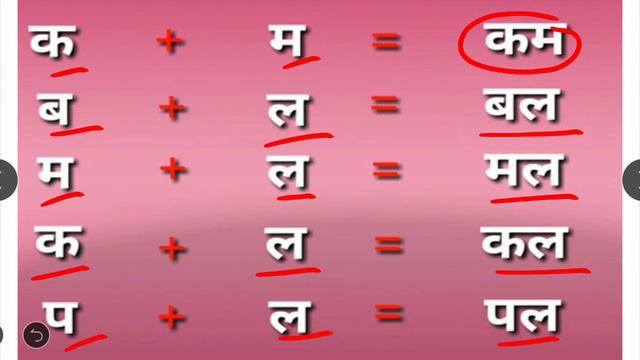 Without Matra ke Shabd for Hindi beginners 🎉🙏. смотреть онлайн