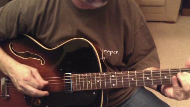 Washburn HB15 Hollowbody Jazz Guitar смотреть онлайн