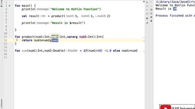 Kotlin for Beginners-20 | Single Expression Functions, "vararg" & Spread Operator | U4Universe смотреть онлайн