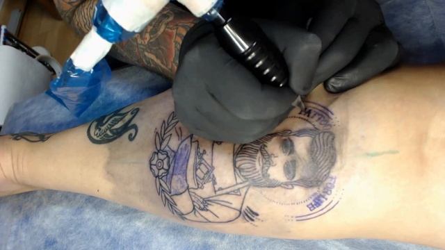 Tattoo Old School - Traditional Con Cheyenne Hawk Thunder