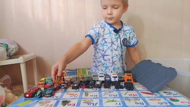 Коробка с игрушками машинки автомобили детские модельки хотвилс сюрпризы смотреть онлайн