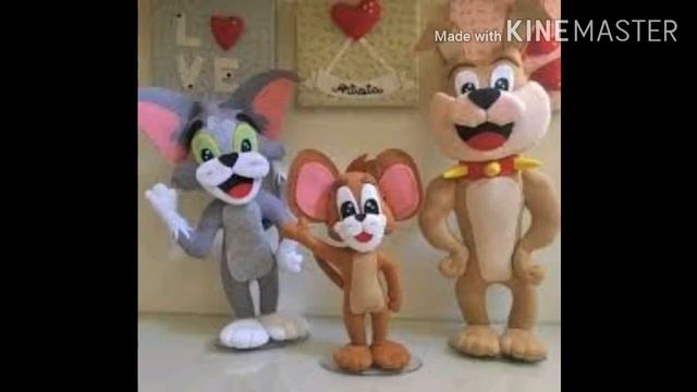 Tom E Jerry Em Crochê Amigurumi
