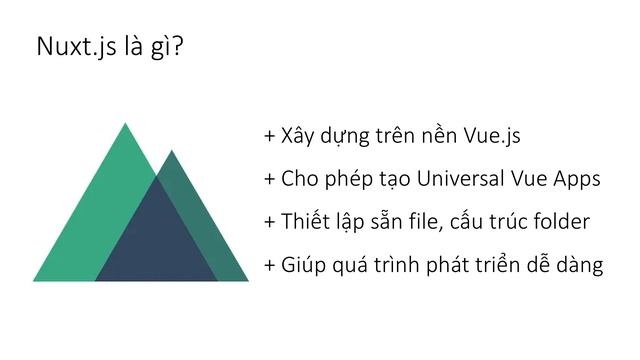 #01 | ? Giới thiệu về Nuxt.js và tâm sự về hành trình này - RHP Team смотреть онлайн