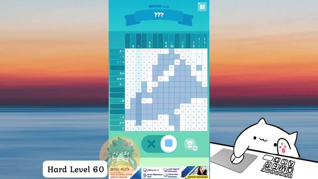 Meow Tower: Nonogram (Offline) HARD Walkthrough Level 57 - 64 (Movie Level) смотреть онлайн