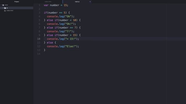Уроки JavaScript для начинающих / #6 – Условные операторы смотреть онлайн