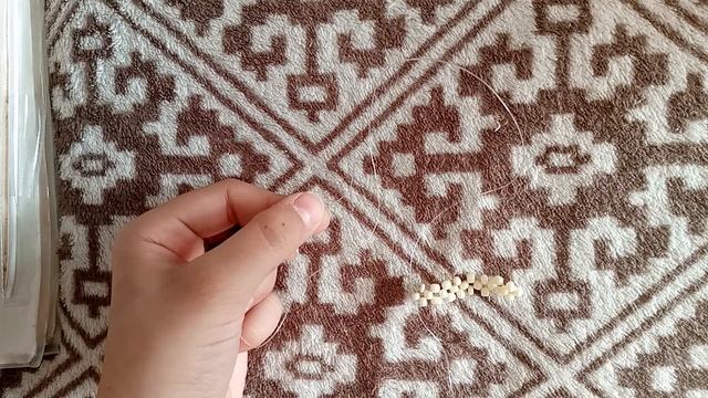 Плетëм колечко из бисера вместе! смотреть онлайн