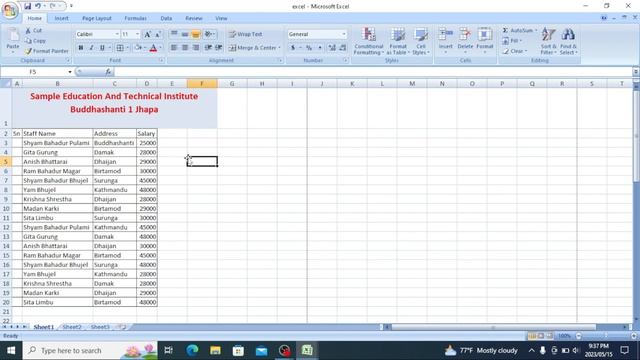 Learn Excel And Be Expert || Excel Pro Tips And Tricks || Umesh Bhattarai ||