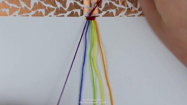 FLIP FLOP BRACELET TUTORIAL [CC] || Beginner Friendly смотреть онлайн