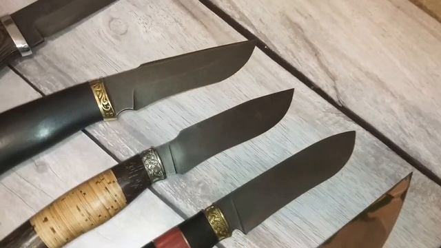 Ножи в наличии. дамаск. 95х18. К110. у8. 9хс. х12мф. смотреть онлайн