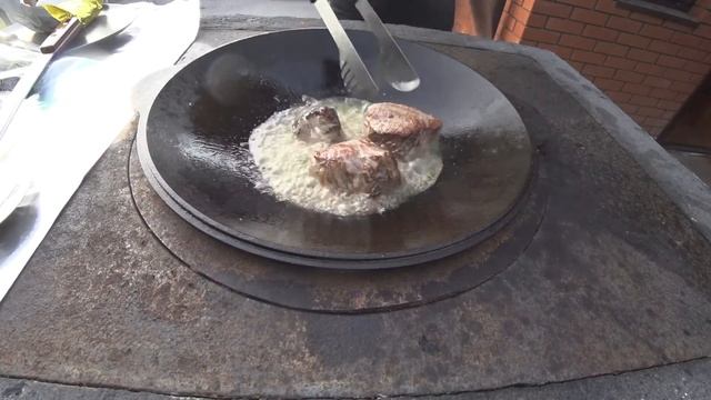 Говяжья вырезка в садже. смотреть онлайн