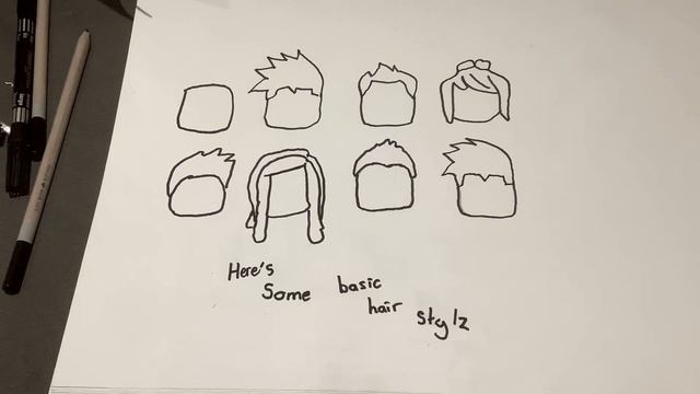 How to draw Roblox faces & hair смотреть онлайн