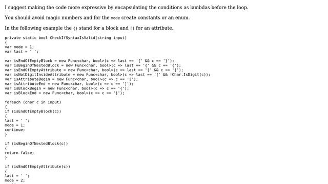 Code Review: Check syntax (string and character comparison) (2 Solutions!!) смотреть онлайн