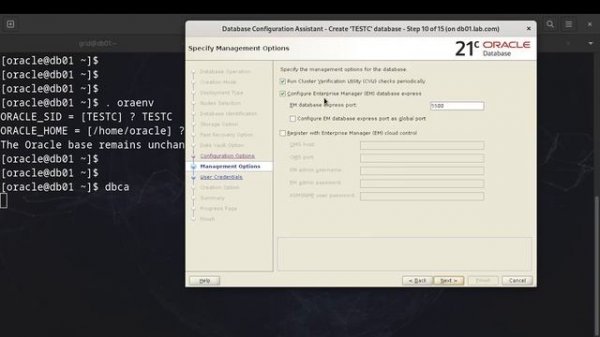 How to Create Oracle RAC Database using DBCA (Database Configuration Assistant)