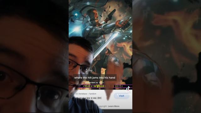 Are Deathstroke's swords any good? Ehh. #comics#arrow#dc #sword#nerd#geek#deathstroke смотреть онлайн