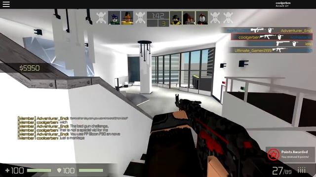 COUNTER-BLOX: ROBLOX OFFENSIVE RANDOM CROSSHAIR MONTAGE #1 смотреть онлайн