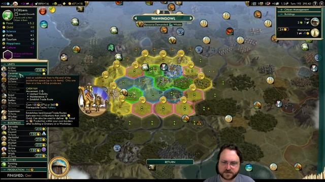 Civilization 5 - Community Balance Mod - The Mongols! - Ep. 5 смотреть онлайн