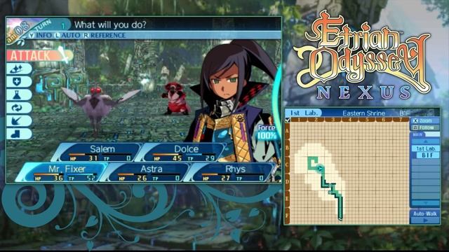 Etrian Odyssey Nexus Playthrough (3) - Birgitta The Medic смотреть онлайн