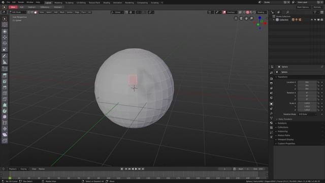Blender 2.8 Eevee Tutorial - How to Flip Normals in Blender 2.8 смотреть онлайн
