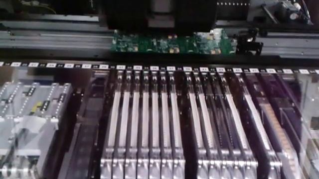 Сборка печатной платы на автоматическом установщике "Samsung-482", "компания "Интеграция" смотреть онлайн