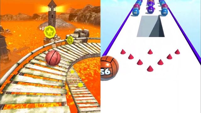 Ball Merge 2048 Vs Rollance Adventure Balls - SpeedRun Gameplay Android, iOS #329 смотреть онлайн