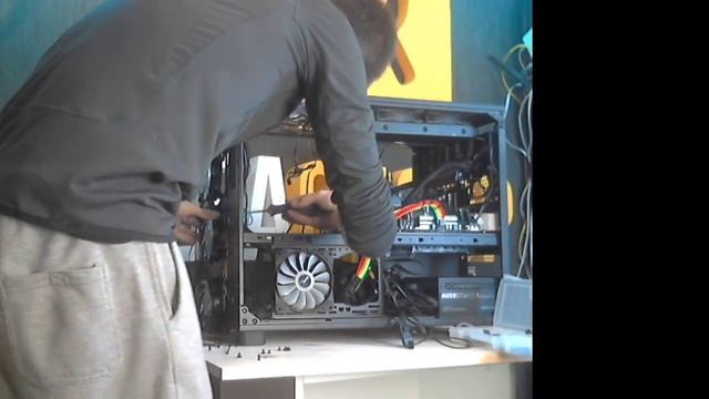 Собираем старый комп в новый корпус. Большой.красивый))) смотреть онлайн