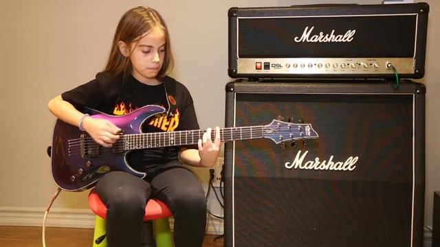 Fallen Leaves - Billy Talent Guitar Cover - 12 year old guitarist- Take 2 смотреть онлайн