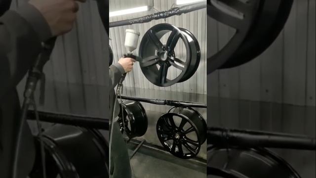 Диски BMW порошковая покраска покрытие полимером пескоструй ремонт реставрация +380503203266 смотреть онлайн
