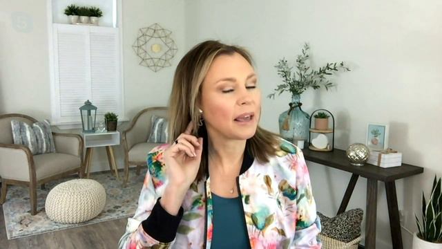 Diamonique Novelty Inside-Outside Hoop Earrings, Sterling Silver on QVC смотреть онлайн