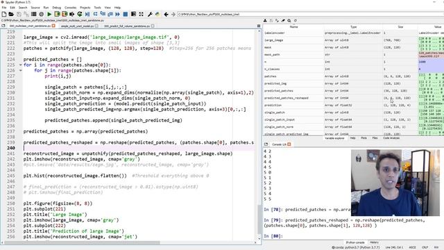 209 - Multiclass semantic segmentation using U-Net: Large images and 3D volumes (slice by slice) смотреть онлайн
