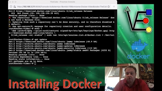 Getting Started with Docker in Proxmox CT смотреть онлайн