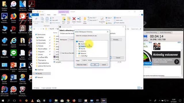 การลงโปรแกรม Eclipse และลง jdk 1.8 ไว้ใช้เขียนโปรแกรมภาษา java смотреть онлайн
