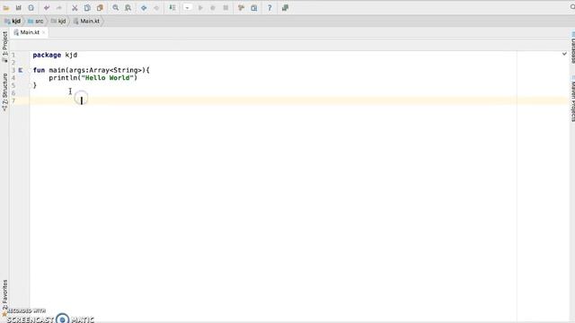 Lesson 1: Create a project + Hello World + a few Kotlin basics смотреть онлайн