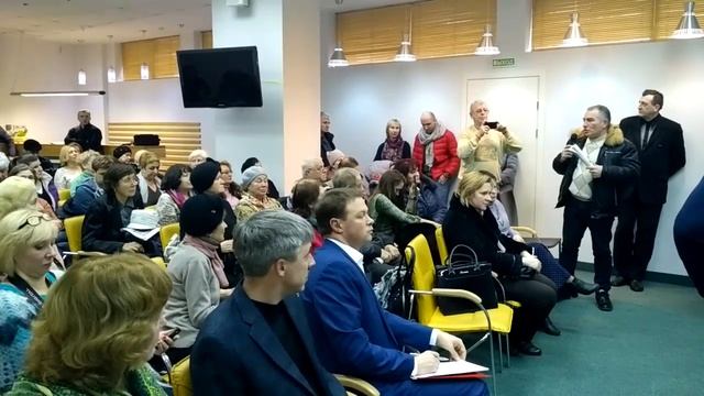 Собрание граждан, выступающих против строительства на Нижнем озере в г. Калининграде смотреть онлайн