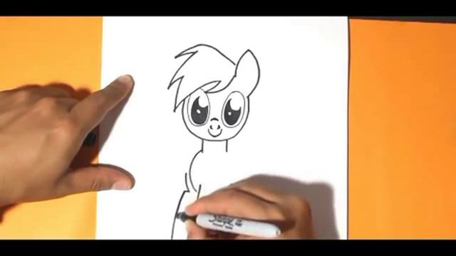 Как нарисовать Май Литтл Пони MLP, рисунок своими руками смотреть онлайн