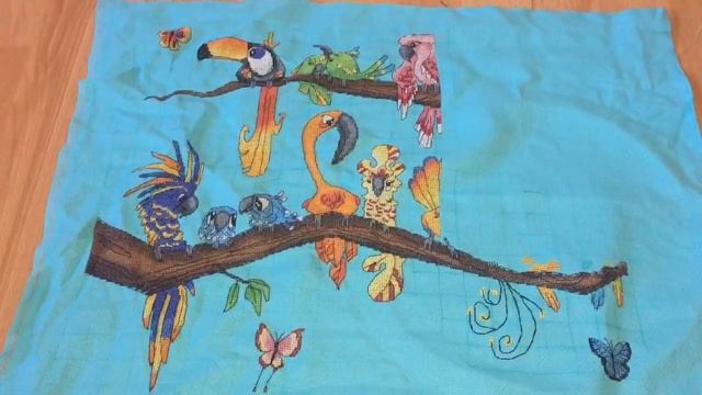 Вышивка крестом. СП "Сообразим а троих" ??? Отчёт 1. смотреть онлайн