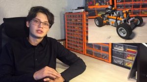 Как сделать простую рулевую систему самоделки из Лего Техник без зубчатой рейки / LEGO TECHNIC гайд