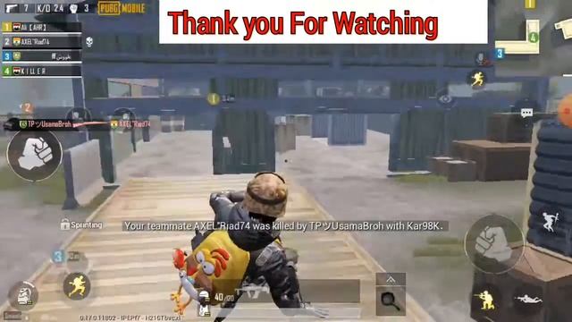 TDM BEST RUSH GAME PLAY IN A PUBG MOBILE 12 KILLS смотреть онлайн