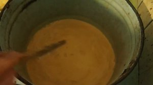 Бюджетная покраска деревянного забора.